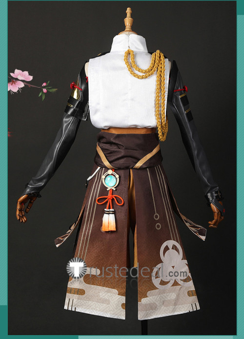 ✿Genshin Impact Shikanoin Heizou Cosplay Costume Wig and Boots available at @trustedealcosplayandcos