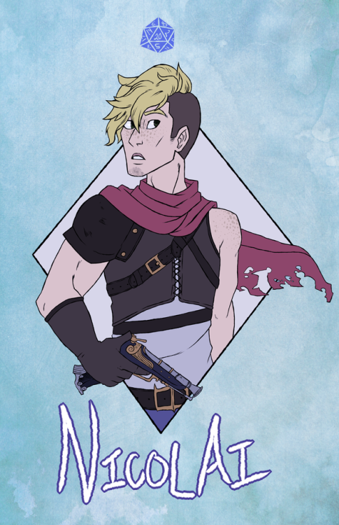 kinja-ink:IT’S DnDECEMBER!!! I decided to upload my current DnD party here because Discord won’t all