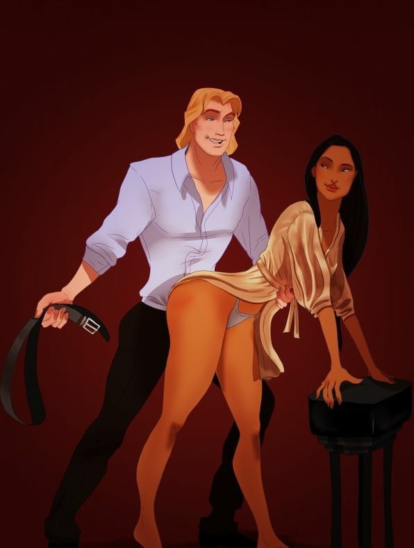 asloppyjoe:  Disney gone bad. This might ruin peoples’ childhood, but let’s not