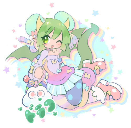 the new charmy draco from puyo puyo quest so beautifly cutetwitter.com/ceroblitz/status/1221