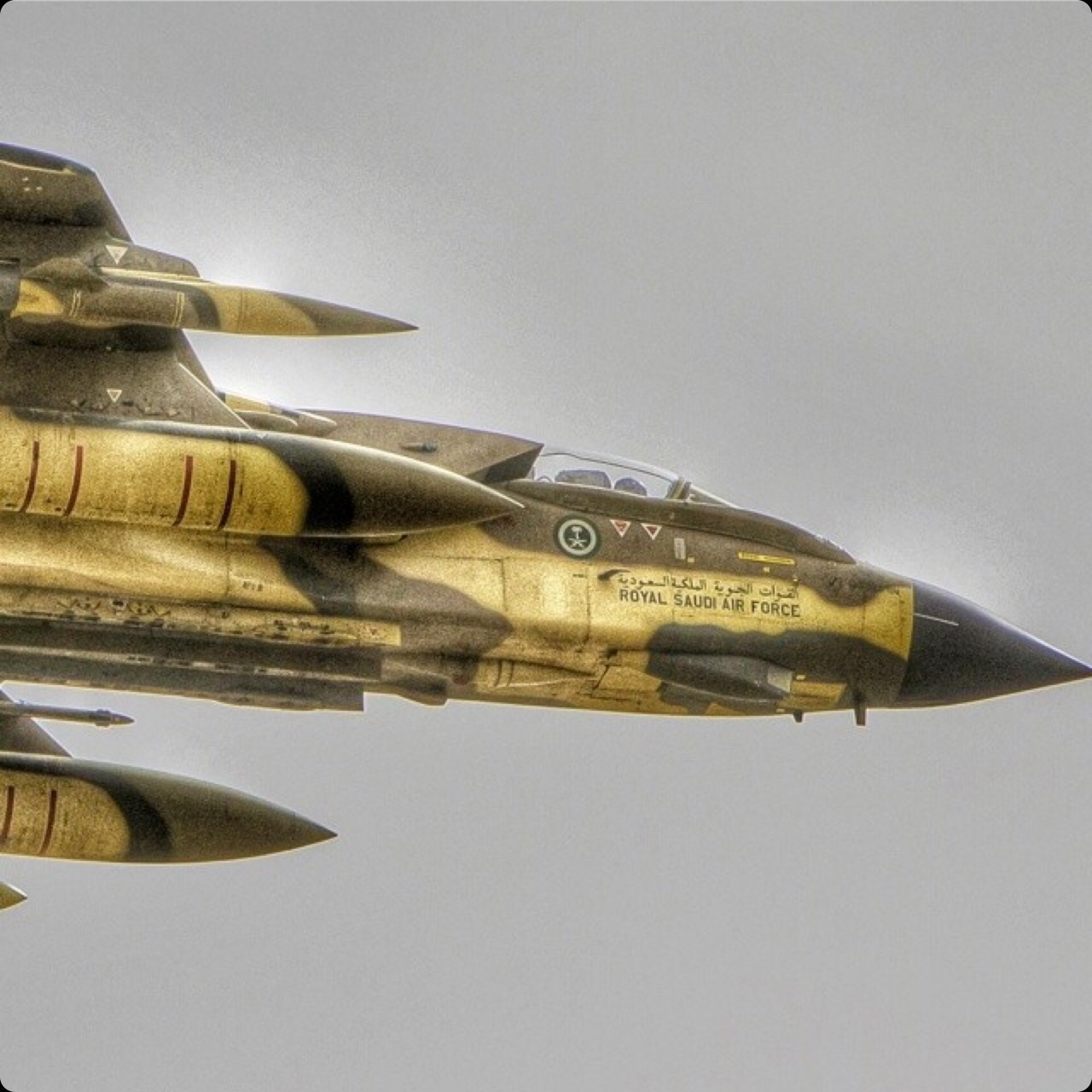 Royal saudi airforce tornado IDS.                   I took this picture of my friend