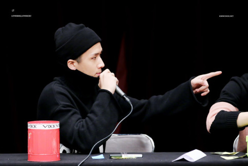 officialrovix:161116 Ravi @ Yongsan Fansign | © Love Seek, Love Sick!