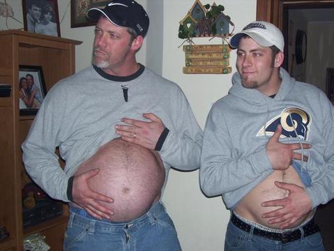 mpregdilfs:  When you and your daddy knock each other up at about the same time.