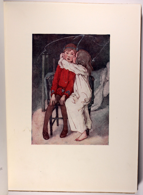 michaelmoonsbookshop:michaelmoonsbookshop:The Peter Pan Picture Book, 1917Daniel O Connor - illustra