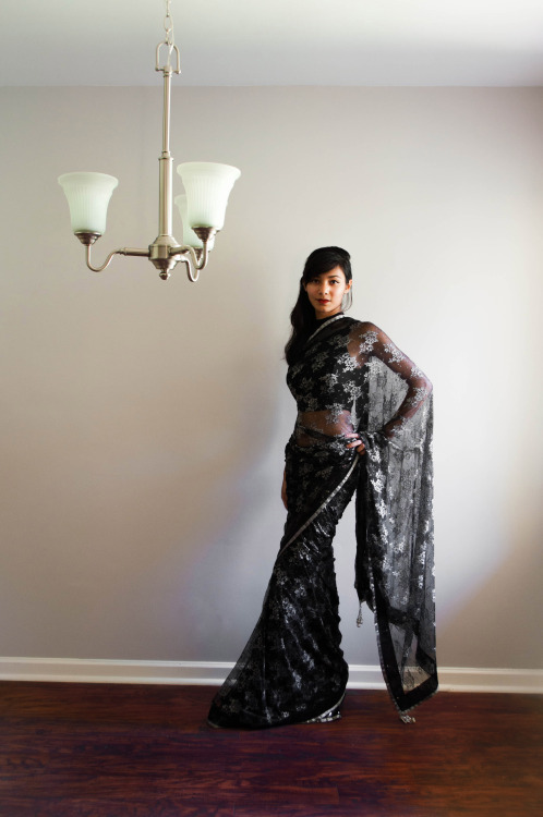 zessinna-saris:  zessinna-photography:  So I decided to take photos of all the lace saris. I also wanted to pair some of them up with my corsets, on top of them.   Still my favorite set of sari photos. :3 