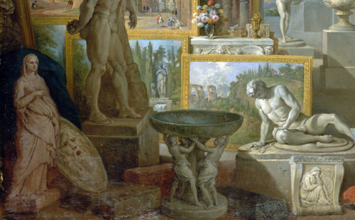 Giovanni Paolo Panini - Ancient Rome (c. 1754). Detail.
