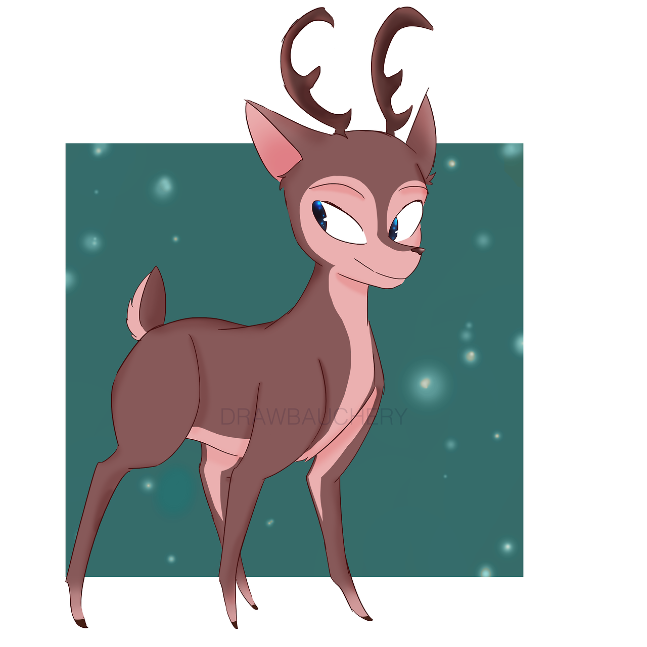 drawbauchery: MER CHISMAS!!! Have some reindeer babs bonus:   fuck it it’s not