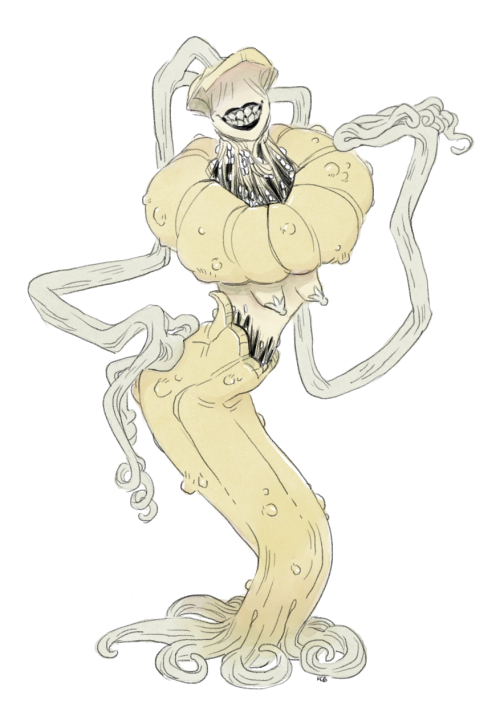 over on patreon Tama asked for pumpkin dryads which turned out to be pretty fun to design. for these