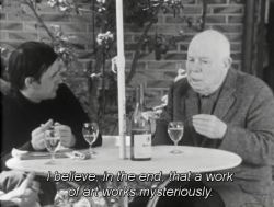 kansassire:  Cinéastes de notre temps: Jean Renoir le patron, 1re partie: La recherche du relatif&quot;, (1967), Jacques Rivette  