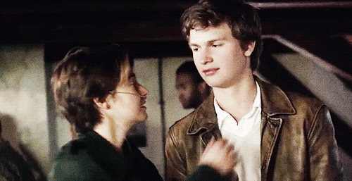 neitherheavenorhell:  “Augustus Waters,” I said, looking up at him, thinking that you cannot kiss anyone in the Anne Frank House, and then thinking that Anne Frank, after all, kissed someone in the Anne Frank House, and that she would probably