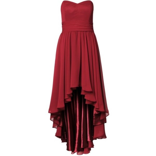 bitesizex3: Swing Cocktail dress / Party dress kaminrot ❤ liked on Polyvore (see more evening dress