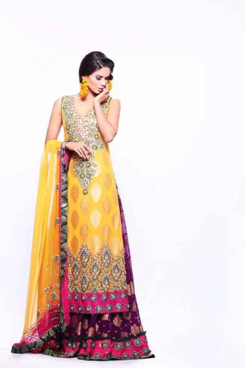 Pakistani dress designs 2016