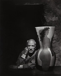 Pablo Picasso photographed by Yousuf Karsh,