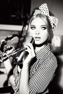 monchichitamberine:  racingisace:  sexy-polkadots:  ELSA HOSK  @monchichitamberine  Love it @racingisace!  Polka Dots and Stripes! @vinnyvienna @cutbythemoon