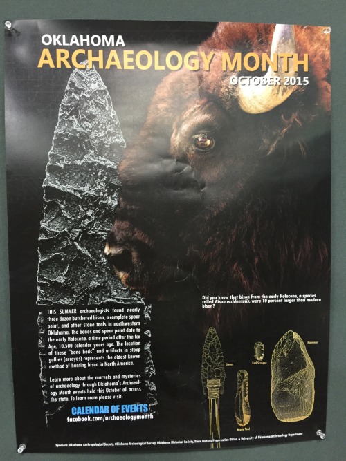 Selection of archaeology month posters from around the country.