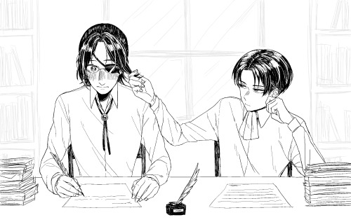 levihan/リヴァハン LOG 2 Source@PixivArtist’s Tumblr (check it out, for real.)