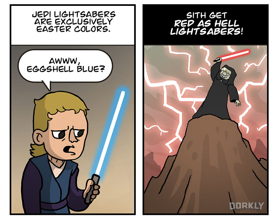 dorkly:    Why the Dark Side of the Force Is DEFINITELY Better [by andrewbridgman