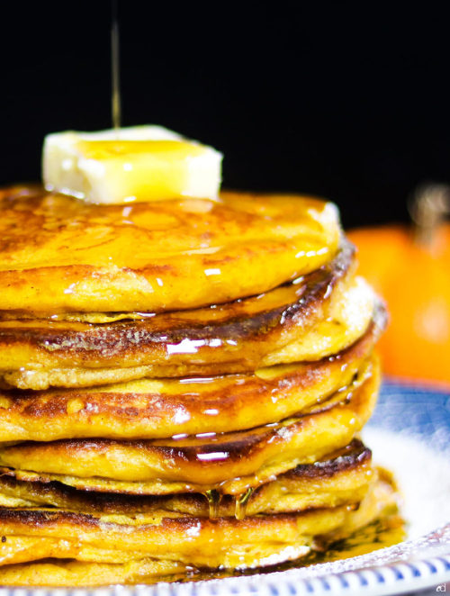 pumpkin ricotta buttermilk pancakes