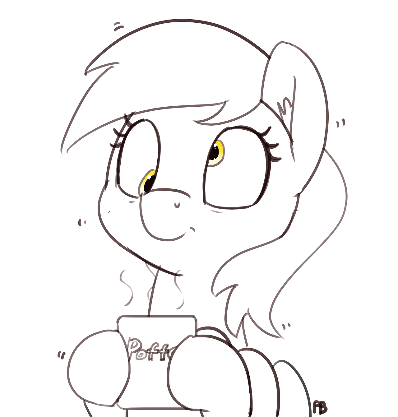 pabbley: Mid of March Art Dump “Talking Trees!” Edition “Pone Golf” Panko