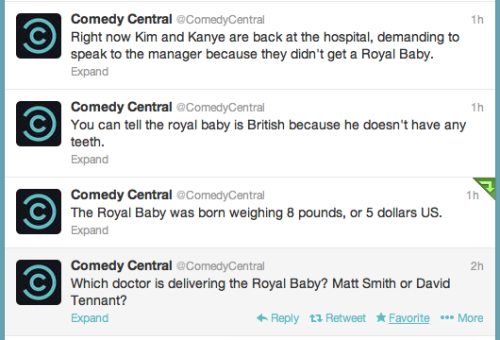 talageek:  Comedy Central is on a roll 