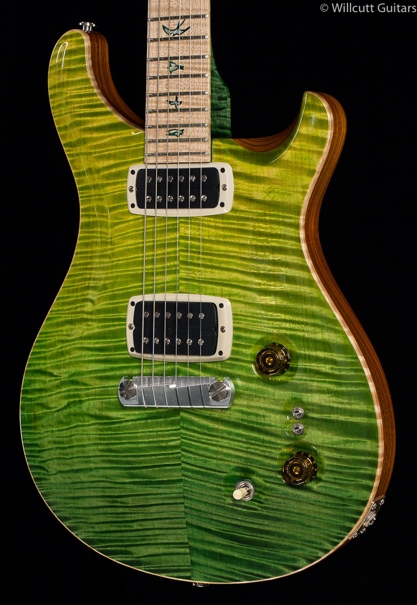 glorifiedguitars:  PRS Private Stock 4187 McCarty Signature Jade Glow Fade [Source: