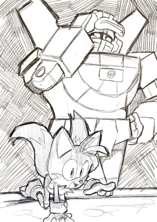 laminated-pencil:In celebration of the Sonic comic license being acquired by IDW I had a certain itc