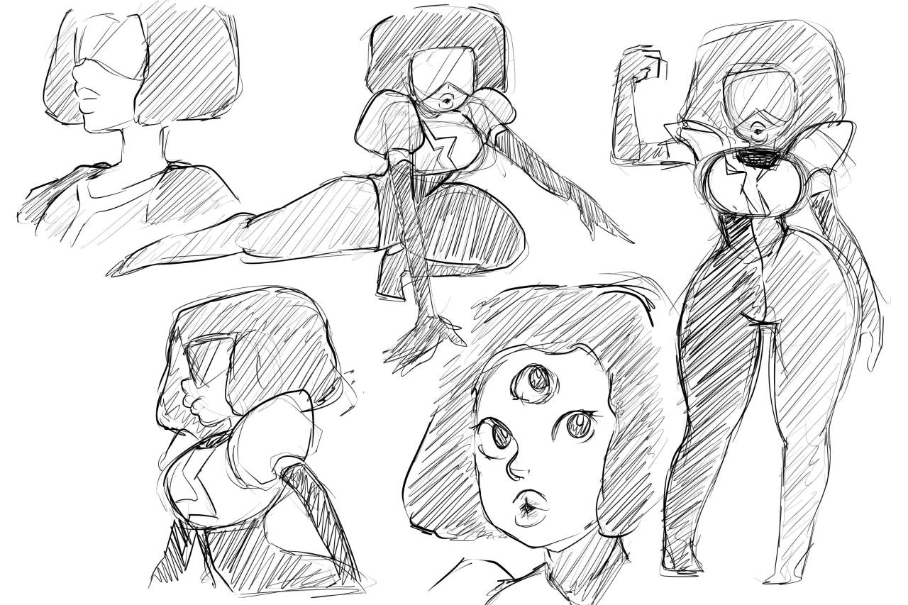 pinkypelos:  I felt like doodling them. Alot