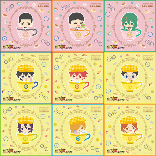 Yowamushi Pedal GLORY LINE Design Produced by SANRIO CAFE The first collaboration cafe of Yowamushi 