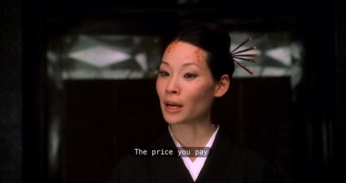 wordswithoutlanguage: Lucy Liu in Kill Bill (2003)