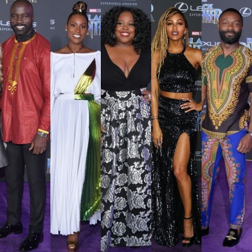 belle-ayitian:Black Panther | Red Carpet Premiere | Black Excellence