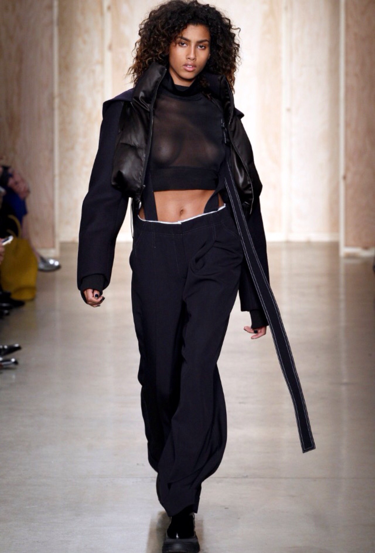 imaanhammamrunway:  DKNY F/W 2016