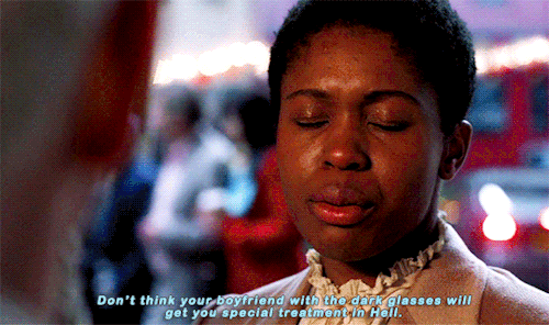 xavantina:daughtersofthanos:Good Omens 1x04: Saturday Morning Funtime#tfw you are getting bullied fo