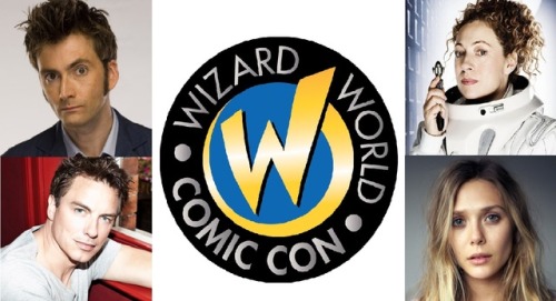 Tennant, Barrowman, Kingston, Olsen at Wizard World Chicago