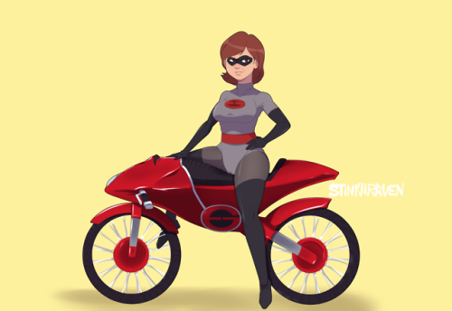 stinkiiraven - Elastigirl’s Bike is Pretty Cool, I Guess…