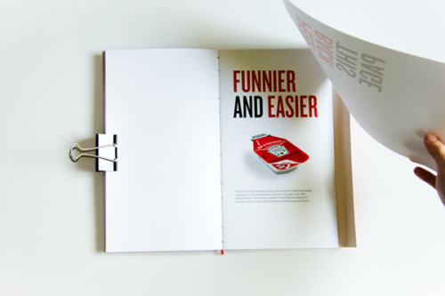 The Heinz 2011 Annual Report - Cécile Dumetier: London-based graphic designer Cécile Dumetier create