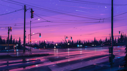 chillxpanic:Art byAlena Aenami on Artstation.Music:BLANKS - HIGHER 