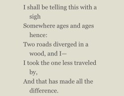 The most popular/most misunderstood poem. #robertfrost #englishmajor #passtimes