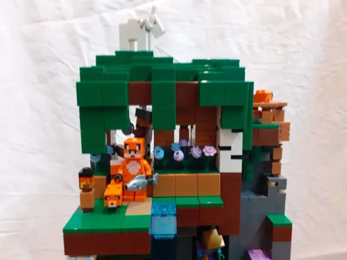 I Made A Lego Minecraft Moc 18x 20 Studs :3