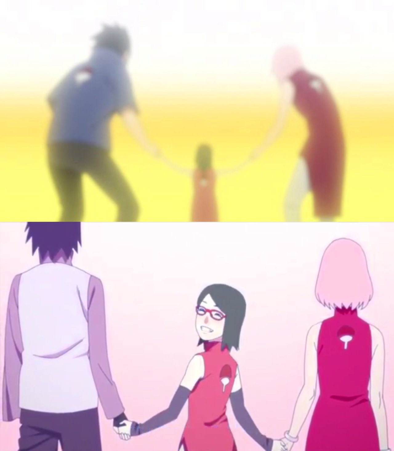 𝕡𝕣𝕚𝕞𝕣𝕠𝕤𝕖  sarada is sakura in sasuke tones 🥹🥹 god bless