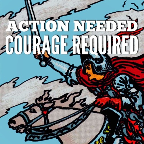 Action needed, courage required!
