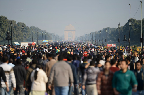 nikariot:  thisisnotindia:  globalpost:  What happens when the world’s largest democracy protests? THIS.  Wow.   #india goes hard 