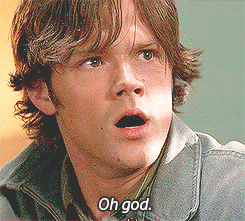 sherlawkward:  In which Sam Winchester literally cutes himself out of being arrested. 
