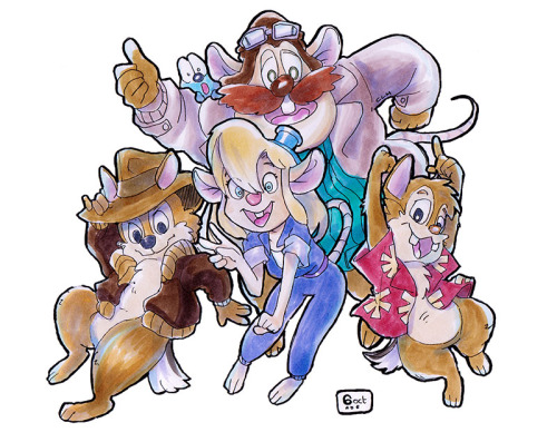 They’re Rescue Rangers!