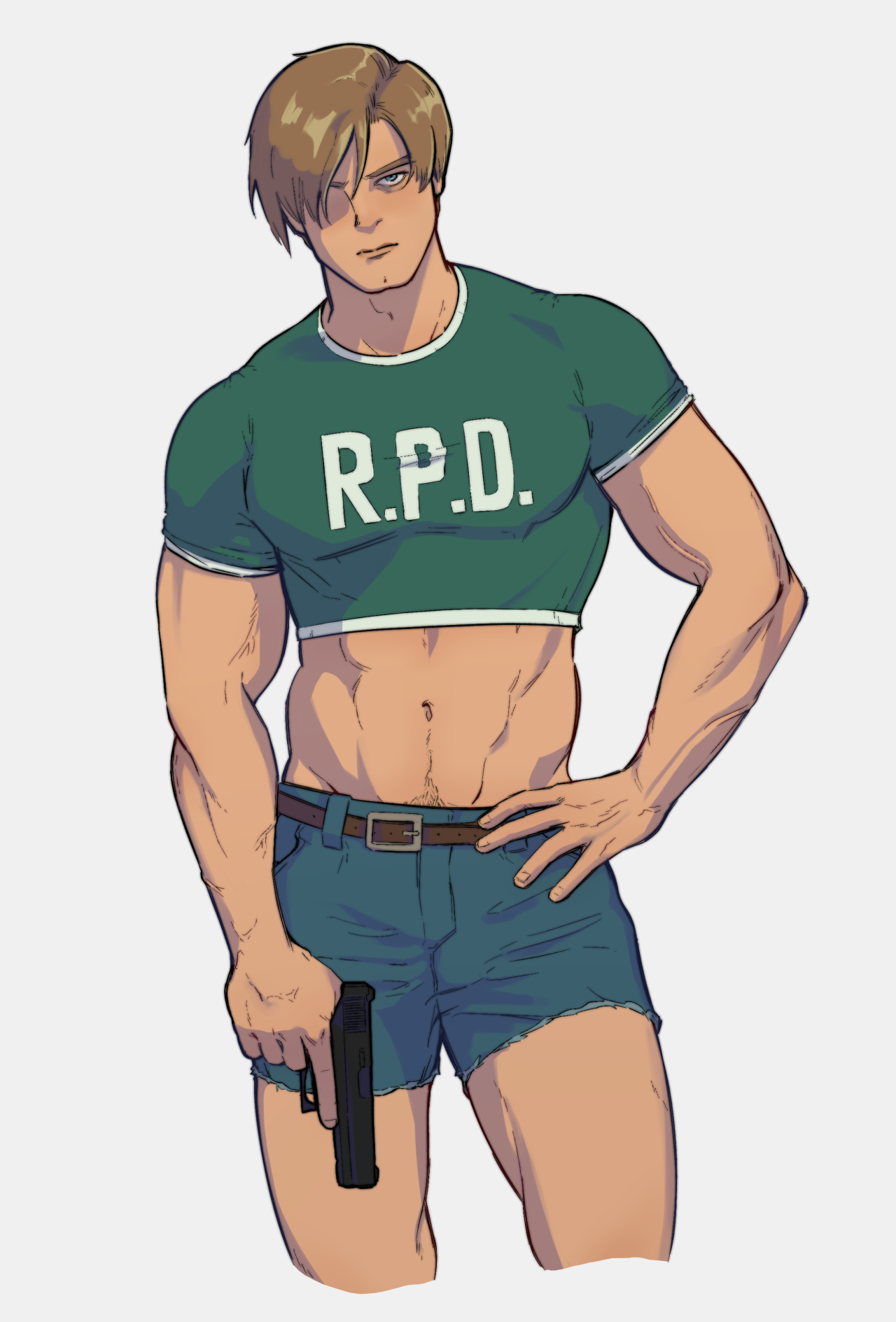 Leon Kennedy If He Dressed Like A Horror Movie Manny isms