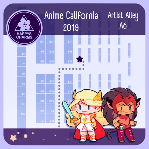 Anime California this weekend!Aug 23-25thArtist Alley Table A6