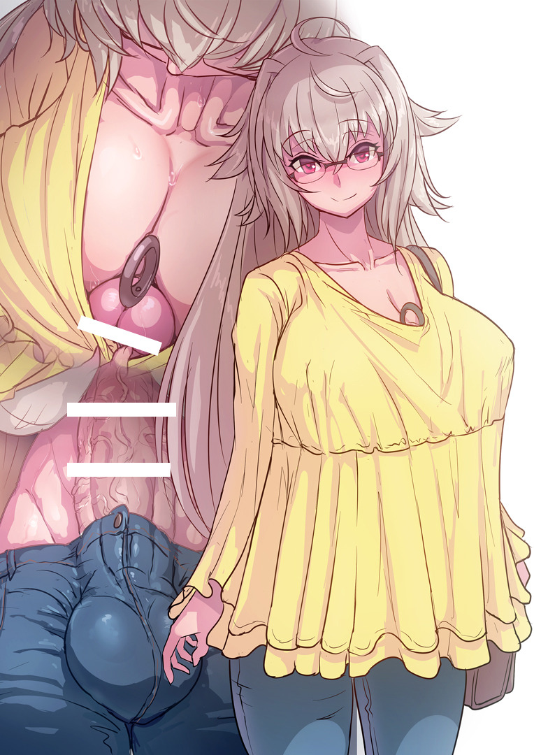 futa-fun-times:高解像度とカオリちゃんのセルフパイズリ差分はentyに公開中（＾ω＾）