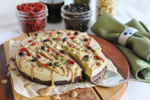 Obsessed with vegan desserts: Cashew Coffee Vanilla Tart w. Cinnamon Chocolate Crust cashew coffee v