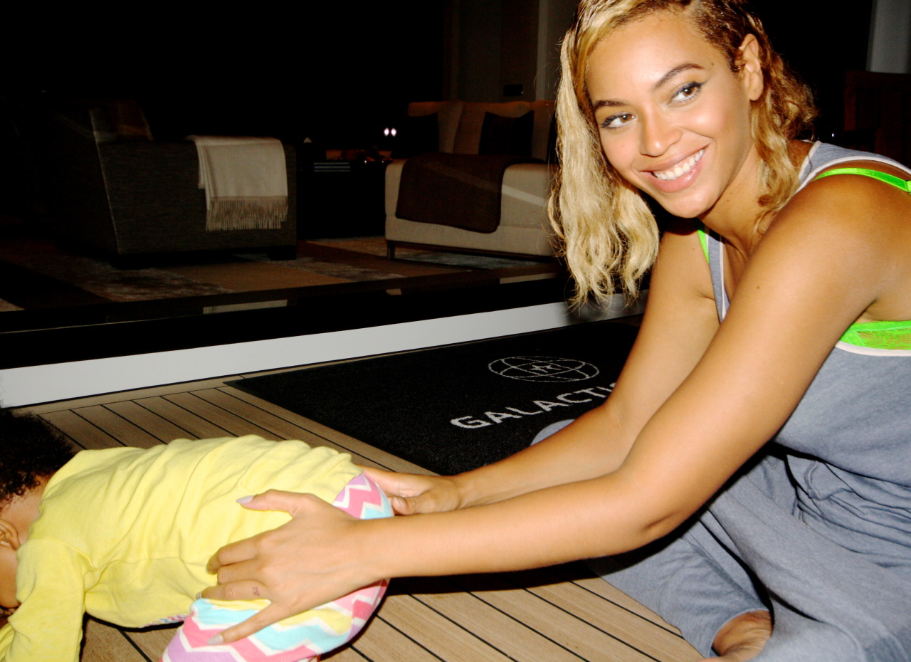 Beyonce and blue ivy carter