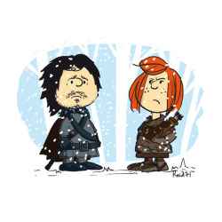 raid71:  Winter is coming Charlie Snow - set of 3 prints 