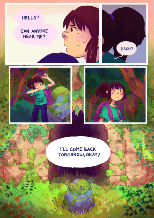 snailoiler:  Fifteen years ago today, I saw Spirited Away for the first time. It made an indescribably huge impact on me and has been an important part of my life ever since - I have lost count of how many times I’ve watched it, or how many hours I’ve